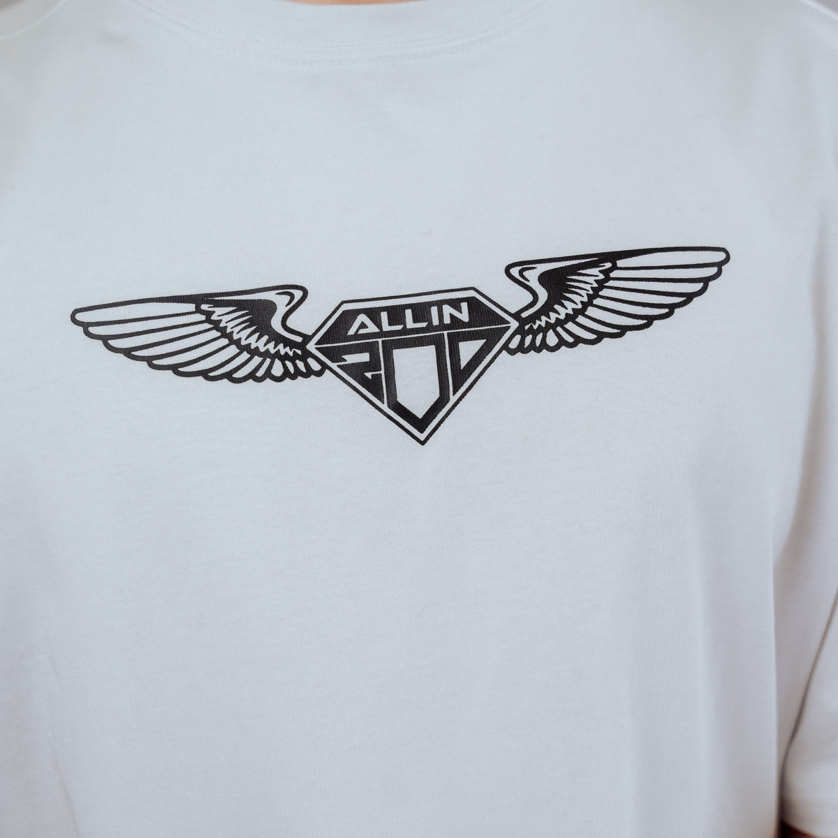 Wings Oversize T-Shirt Weiss