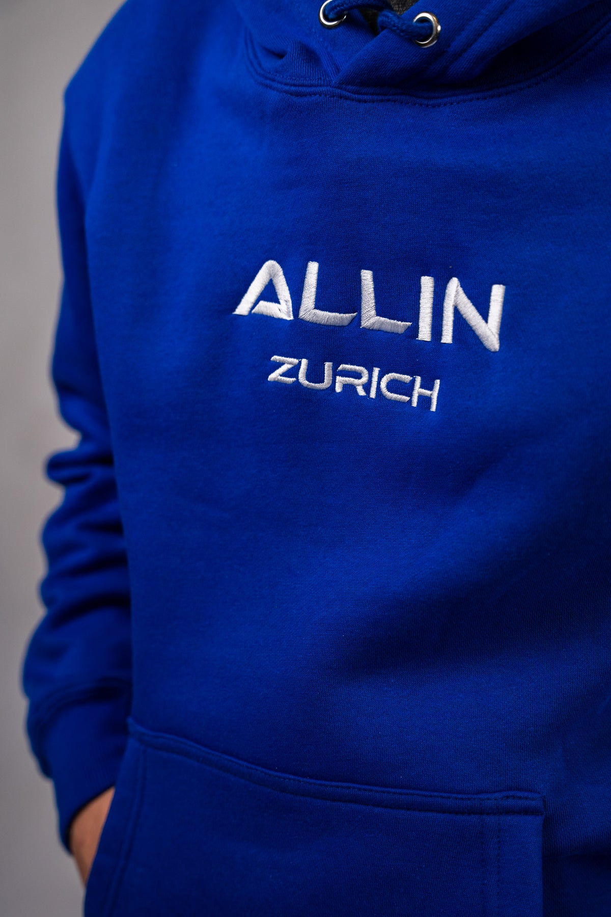 Zurich Limited Hoodie Blau
