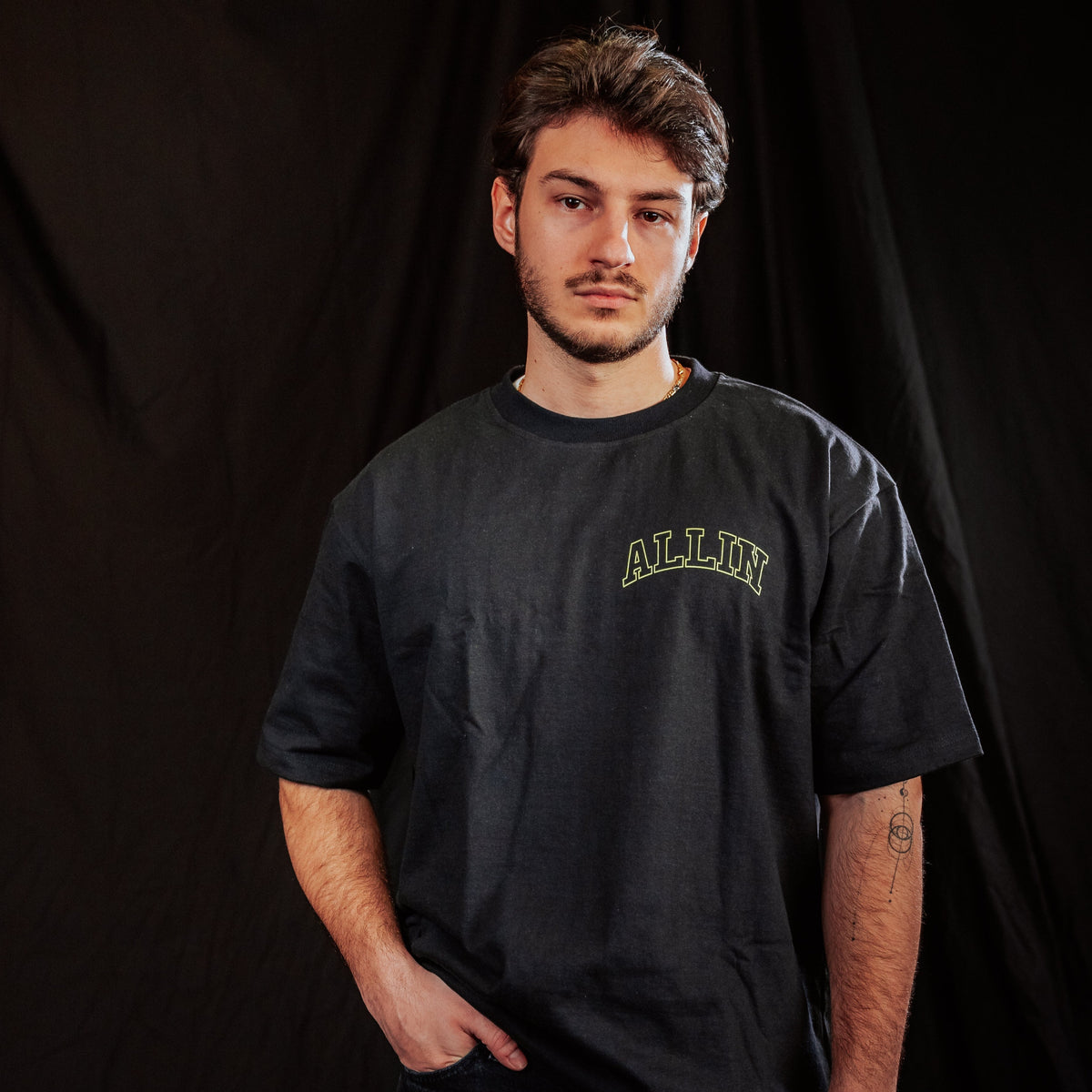 Classic Oversize T-Shirt Schwarz