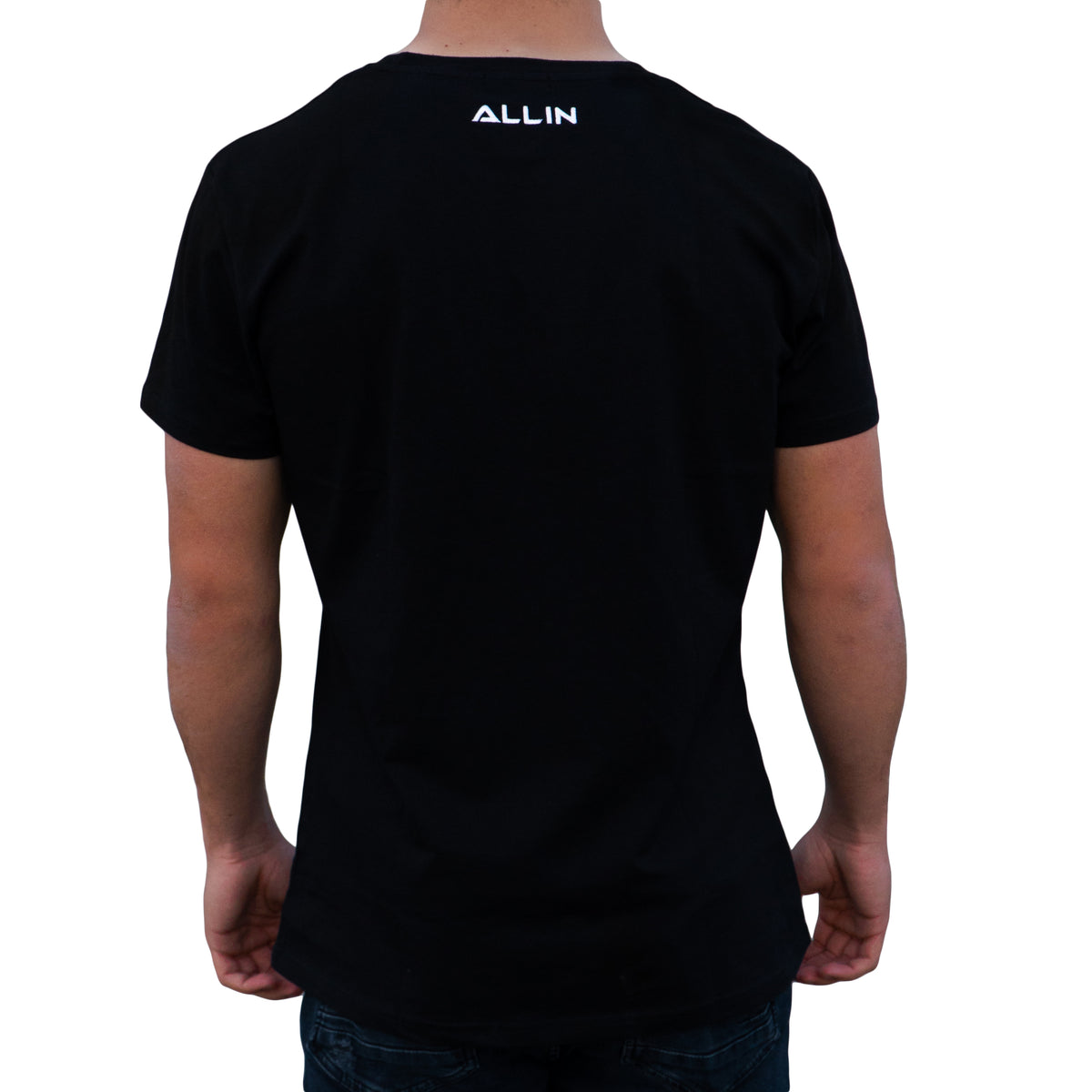 Embroidered Basic T-Shirt - Back