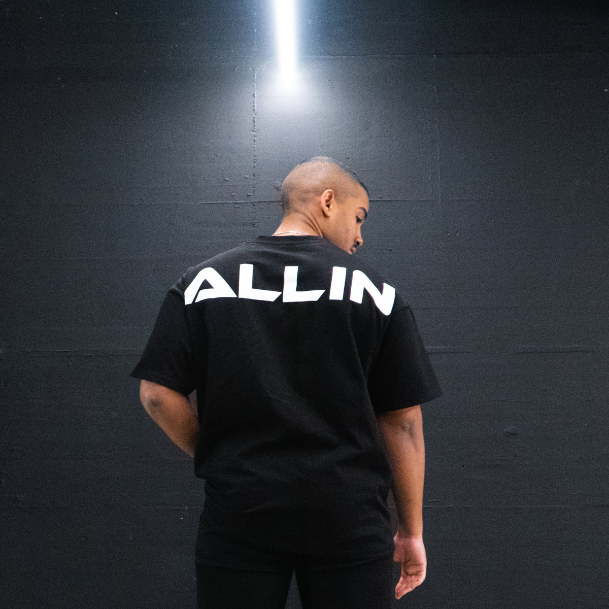 Wings Oversize T-Shirt Schwarz