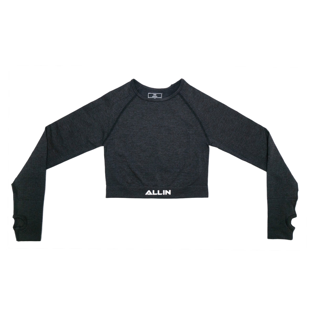 Seamless Top Schwarz