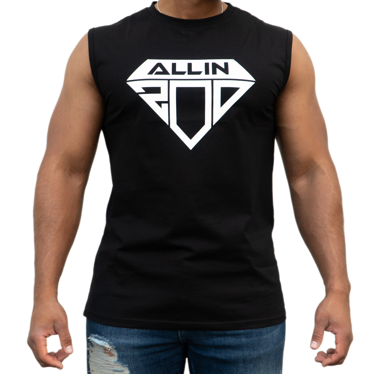 Bold Tank Top Schwarz - Vorne