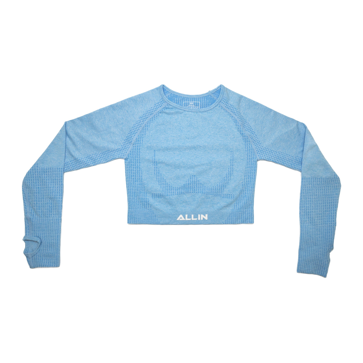 Seamless Top Baby Blau